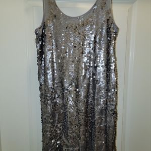 Silver Party Dress